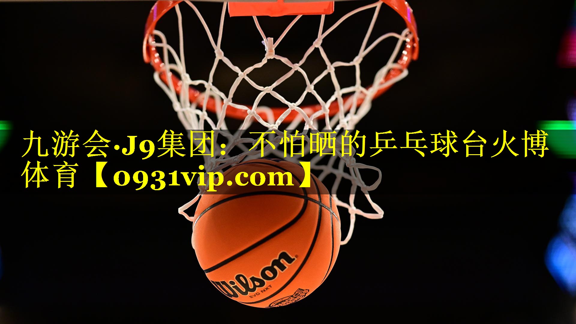 九游会·J9集团：不怕晒的乒乓球台火博体育